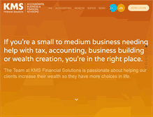 Tablet Screenshot of kmsfinancial.com.au